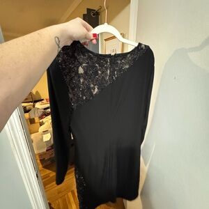 Ralph Lauren Elegant Black and Cream Attire